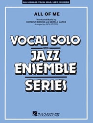 All of Me Jazz Ensemble sheet music cover